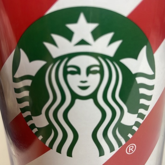 Starbucks 16oz Candy Cane Tumbler - Picture 7 of 7
